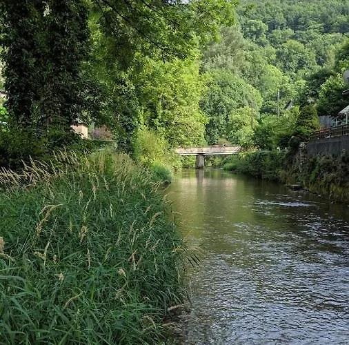 Le Jardin - Chalets, Et Emplacements Nus Pour Des Nature Le Long De La Riviere Le Gijou 营地 Lacaze